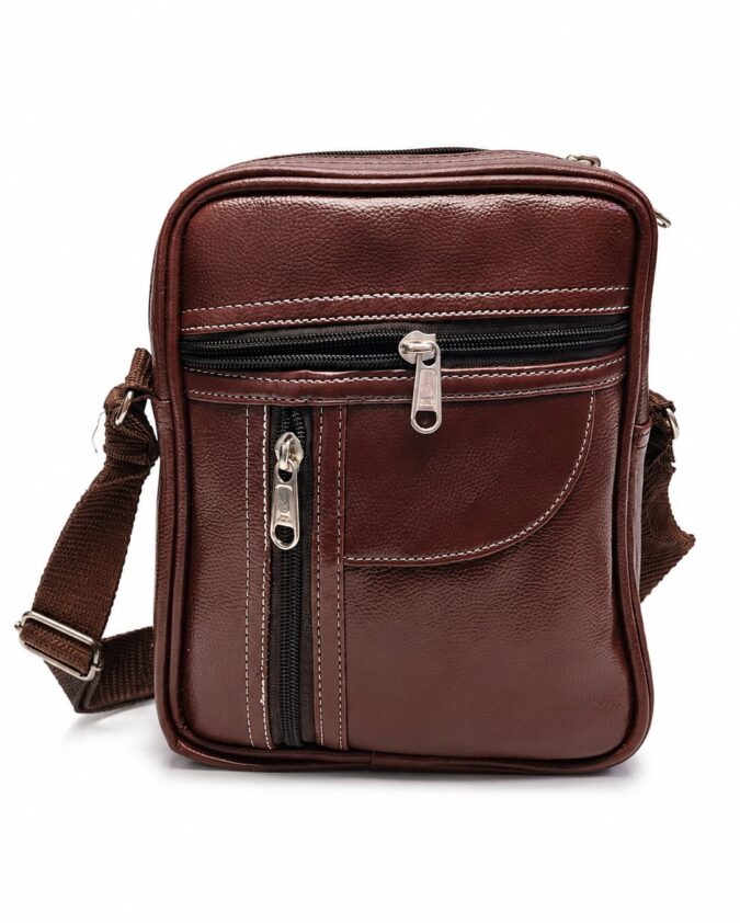 leather sling bag
